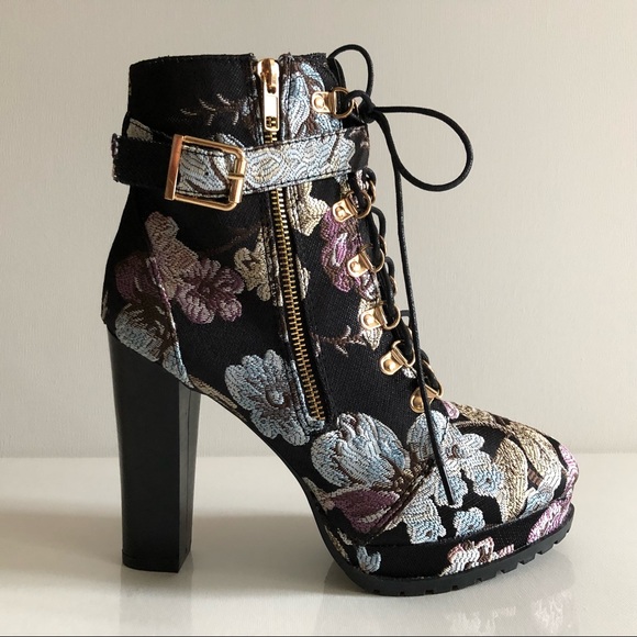 brea platform hiker bootie